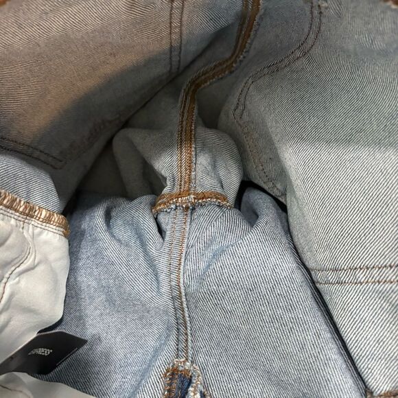 NWT Express Straight Ankle High Rise Jeans Size 8S (Short) - Picture 5 of 12